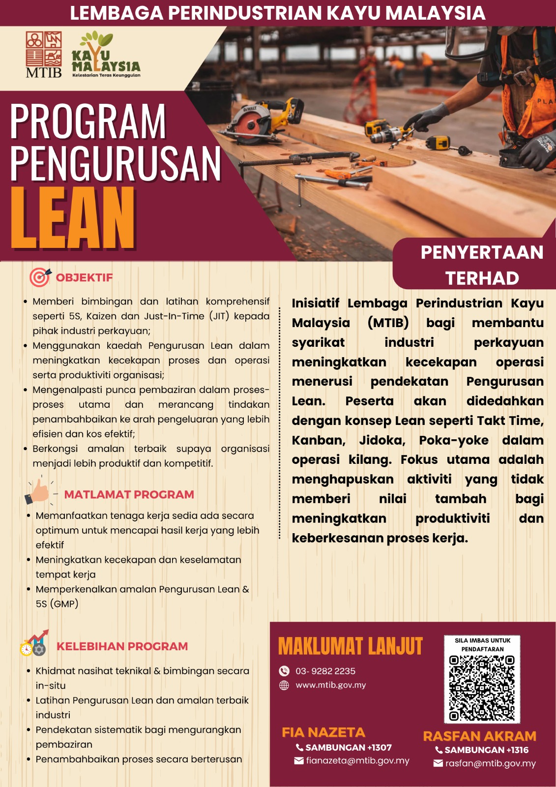 HEBAHAN   POSTER LEAN 2025
