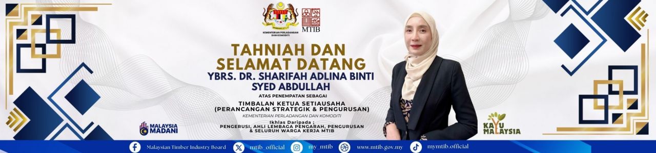  Banner Utama - YBrs. Dr. Sharifah Adlina binti Syed Abdullah sebagai Timbalan Ketua Setiausaha (Perancangan Strategik & Pengurusan) KPK 